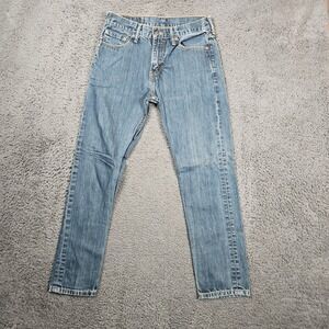 Levis 508 Regular‎ Fit Jeans Mens W29 L30 Light Wash Denim Blue